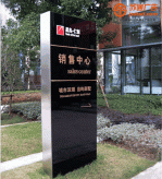 小區入口導視牌制作廠家